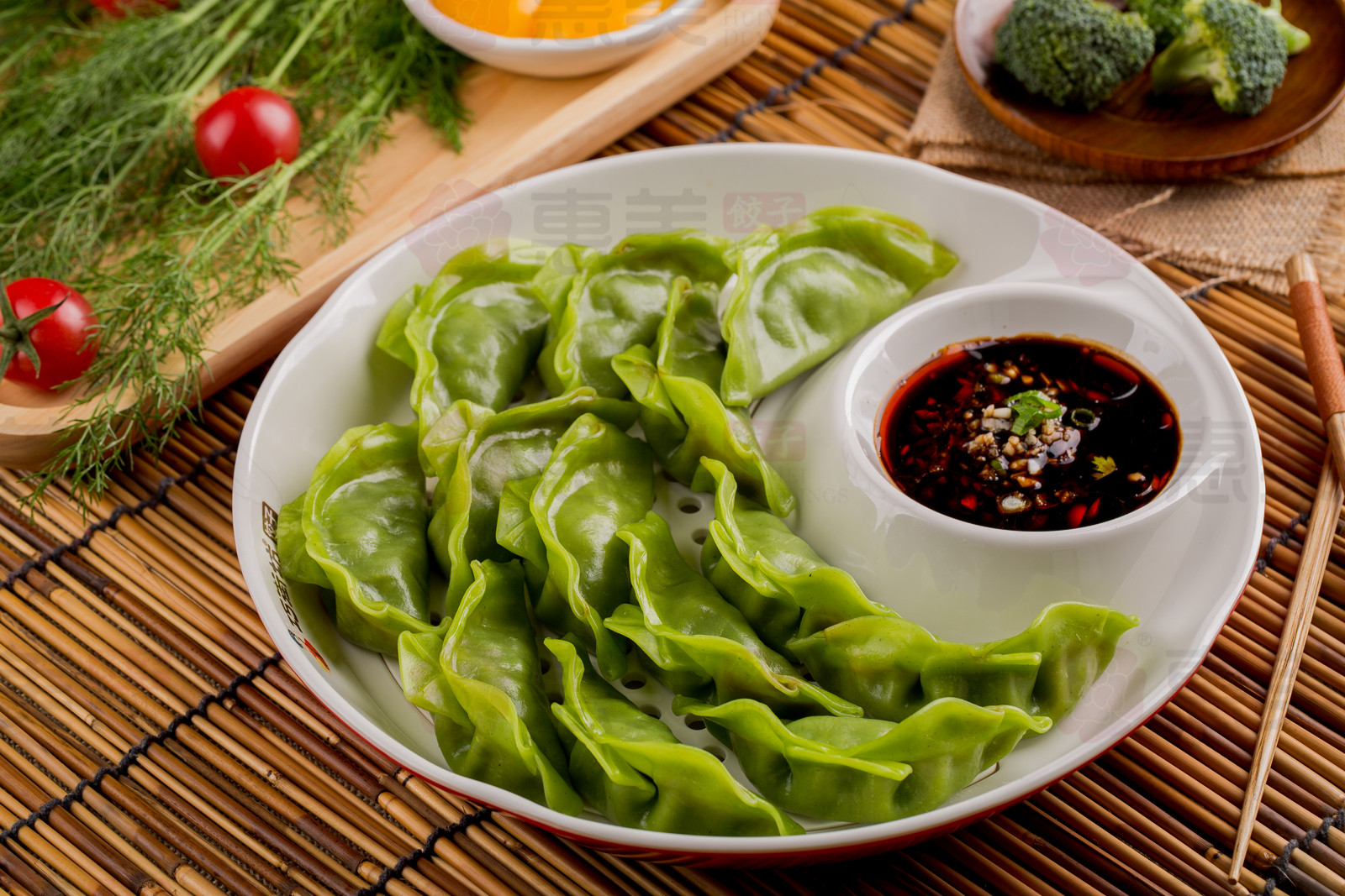 惠美餃子特色美食-芹菜豬肉水餃