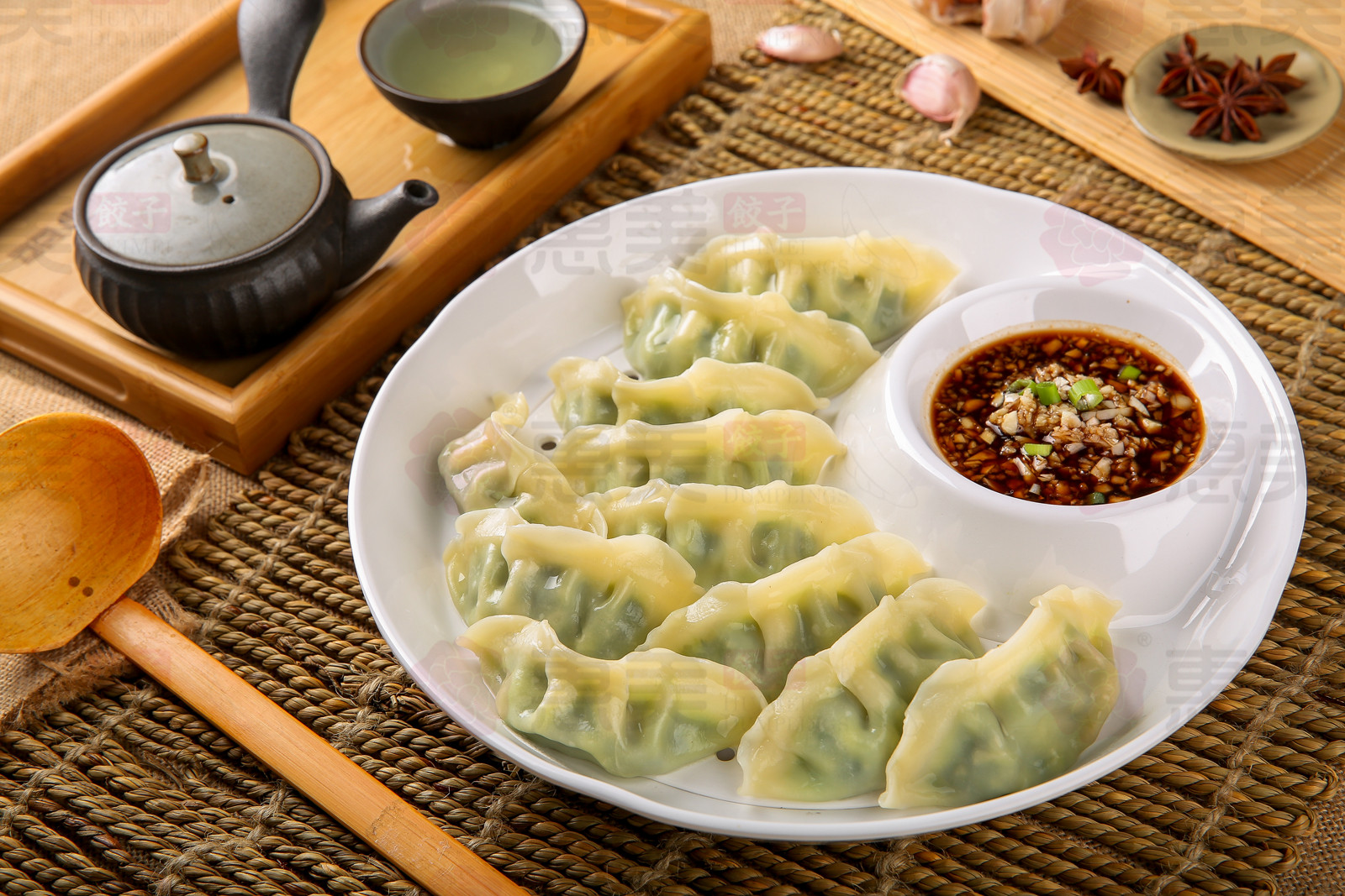 惠美餃子特色美食-韭菜豬肉水餃